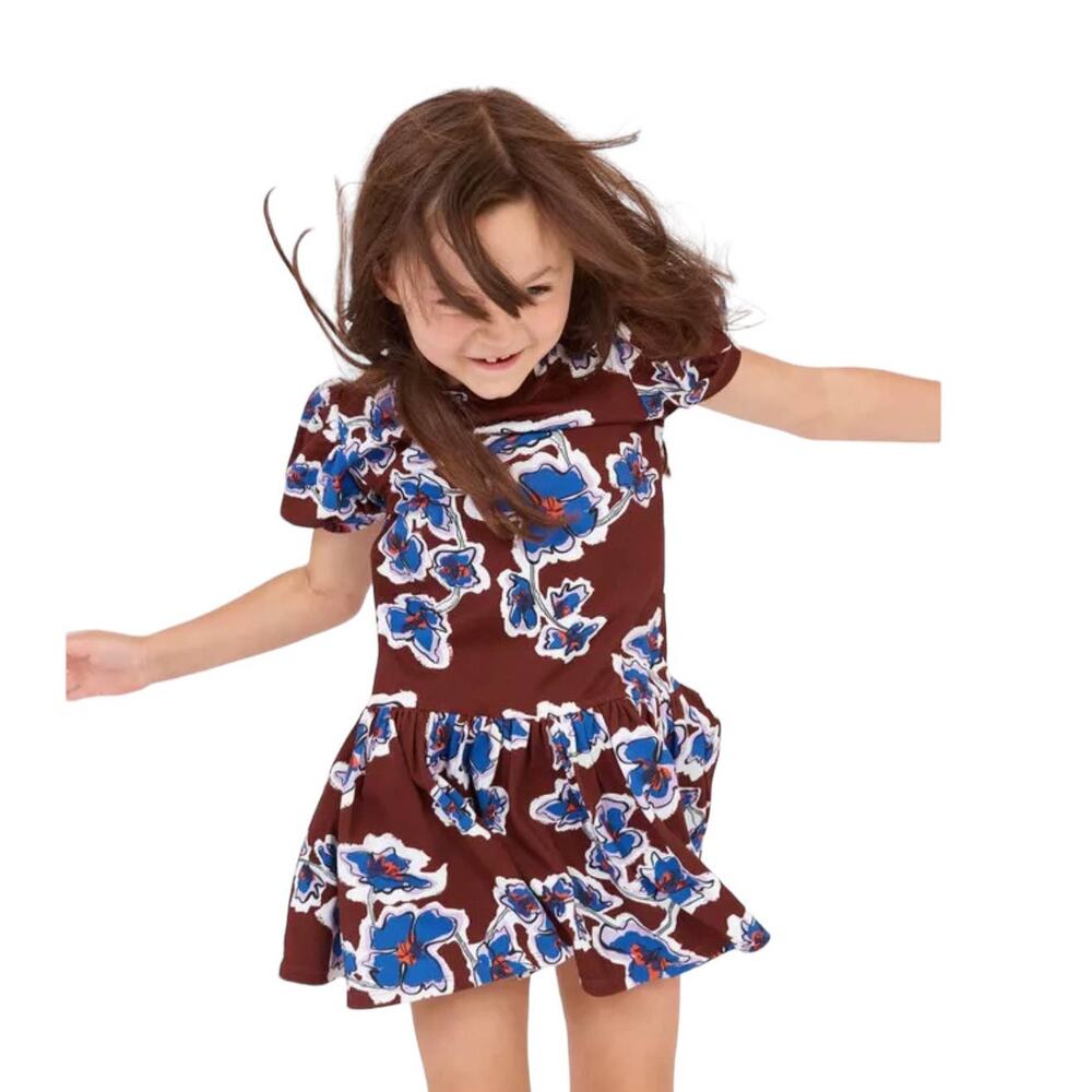 NWT! Tanya Taylor Mini Kiara Floral Print Dress - Size Small / 6-7 Years